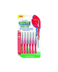Gum Trav-ler 0.8mm, rosu, 6 bucati