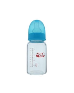 Primii Pasi R0151 - Biberon Borosilicat (Sticla) 120 Ml Albastru