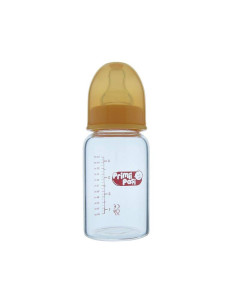 Primii Pasi R0151 - Biberon Borosilicat (Sticla) 120 Ml Galben