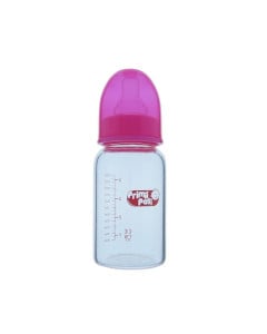 Primii Pasi R0151 - Biberon Borosilicat (Sticla) 120 Ml Roz