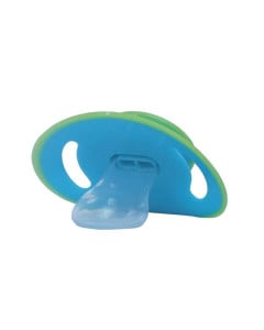 Primii Pasi R0330I - Suzeta Albastru Silicon Ortodontica Contur Rotunjit 6 L+