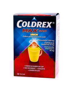Coldrex Maxgrip lemon x 10 plicuri