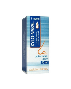 Xylo-nasal 1mg/ml picaturi nazale-solutie x 10 ml