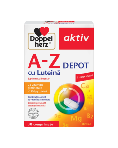 A-Z Depot cu Luteina Aktiv, 30 comprimate, Doppelherz