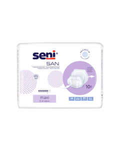 Absorbante cu forma anatomica San Seni Maxi x 10 buc