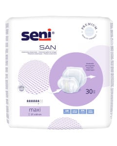 Absorbante cu forma anatomica San Seni Maxi x 30 buc