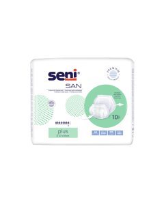 Absorbante cu forma anatomica Seni San Plus x 10 buc