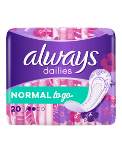 Always Liners Dailies single wrap, 20 bucati