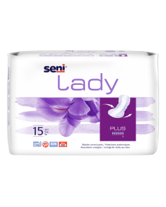 Absorbante urologice pentru incontinență Lady Plus, 15 bucati, Seni