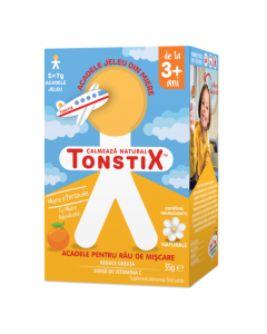 Acadele JELEU pentru rau de miscare, Miere si portocale, Tonstix