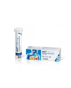 ACC 200 mg x 20 comprimate efervescente