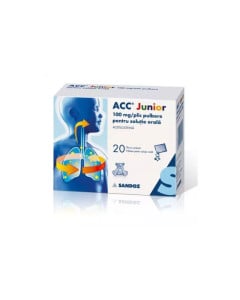 ACC Junior, 100 mg, 20 plicuri, Sandoz