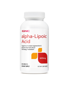 Acid Alpha-Lipoic, 600 mg, 60 tablete, GNC