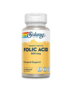 Secom Folic Acid 800mcg, 30 capsule vegetale