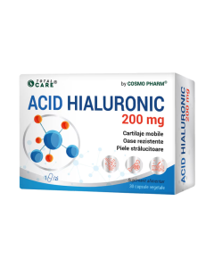 Acid Hialuronic, 200 mg, 30 capsule, Cosmo Pharm