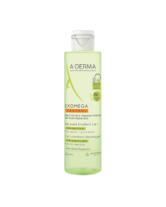 Gel de spalare emolient pentru copii Exomega Control, 200 ml, A-Derma 