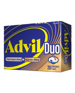 Advil Duo, 500 mg/200 mg, comprimate filmate, Haleon