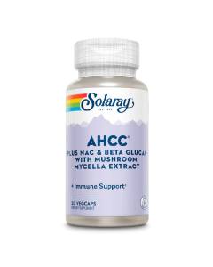 AHCC plus NAC & Beta Glucan Solaray, 30 tablete, Secom