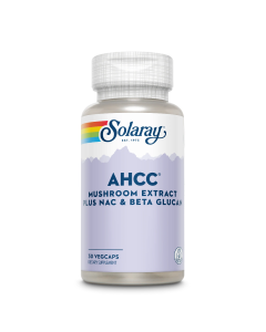 AHCC plus NAC & Beta Glucan Solaray, 30 tablete, Secom