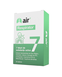 Air 7 Respirator, 30 tablete, Green Splid