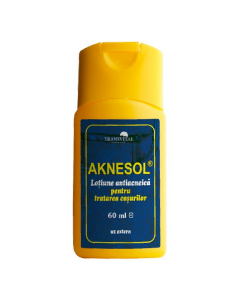 Lotiune antiacneica Aknesol, 60 ml, Transvital