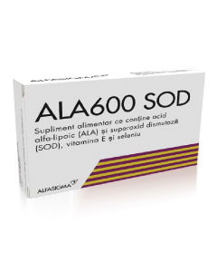 ALA 600 - SOD, 20 comprimate