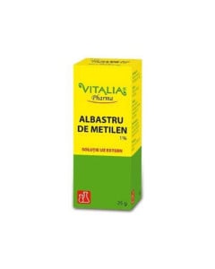 Albastru de metilen 1% x 25g    Vitalia K