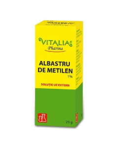 Albastru de metilen 1%, 25 g, Vitalia