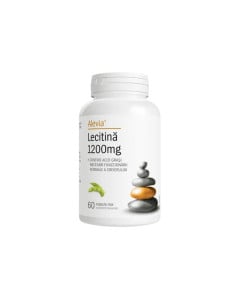 Lecitina 1200mg, 60 capsule, Alevia 