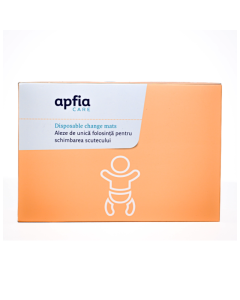 Aleze de unica folosinta pentru schimbarea scutecului 46*68cm, 30bucati, Apfia Care