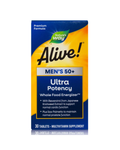 Secom Alive Men's Ultra 50+, 30 tablete filmate