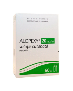 Alopexy, 20mg/ml solutie cutanata, 60 ml, Pierre Fabre