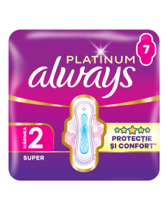 Always Platinum Super Plus, 7 bucati