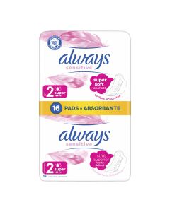 ALWAYS Sensitive Duo pack Ultra Super Plus, 16 bucati