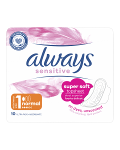 Always ultra sensitive normal, 10 bucati