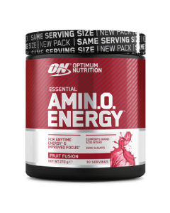 Aminoacizi cu cafeina Amin.O.Energy, Fruit Fusion, 270g, Optimum Nutrition