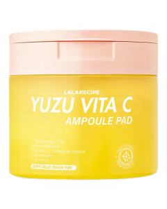 Pad-uri Ampoule Pad Vitamina C & Yuzu, 80 bucati, LaLaRecipe