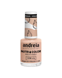 Lac de unghii NutriColor, Care&Colour, NC8, 10.5ml, Andreia Professional