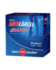 Anticarcel Rapid, 20 plicuri, Zdrovit