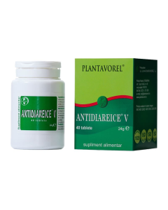 Antidiareice V, 40 tablete, Plantavorel