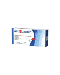 Antispasmin, 40 mg, 20 comprimate, Biofarm