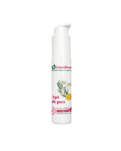 Apa de gura cu propolis si diatomee GennaDent, 45 ml, VivaNatura