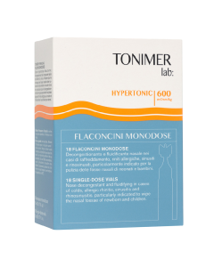 Tonimer Lab Hipertonic solutie 18 flacoane unidoze, 5 ml