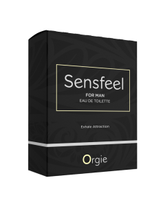 Apa de toaleta cu feromoni Sensfeel for Man, 50 ml, Orgie