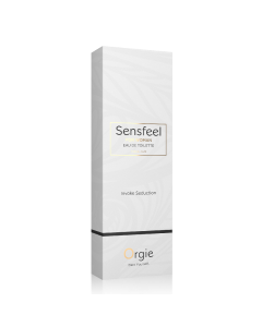 Apa de toaleta cu feromoni Sensfeel for Woman, 10 ml, Orgie