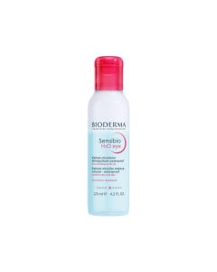 Apa micelara bifazica pentru ochi si buze Sensibio H2O, 125 ml, Bioderma