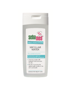 Apa micelara pentru ten normal si uscat Anti-Pollution, 200 ml, Sebamed