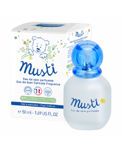 Mustela Musti Apa de ingrijire parfumata, 50ml