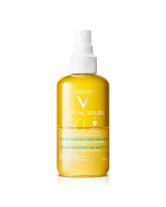 Apa de protectie solara cu acid hialuronic, pentru față și corp SPF50+ Capital Soleil