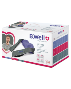 Aparat de masaj electric cu functie de incalzire MED-440, B.Well